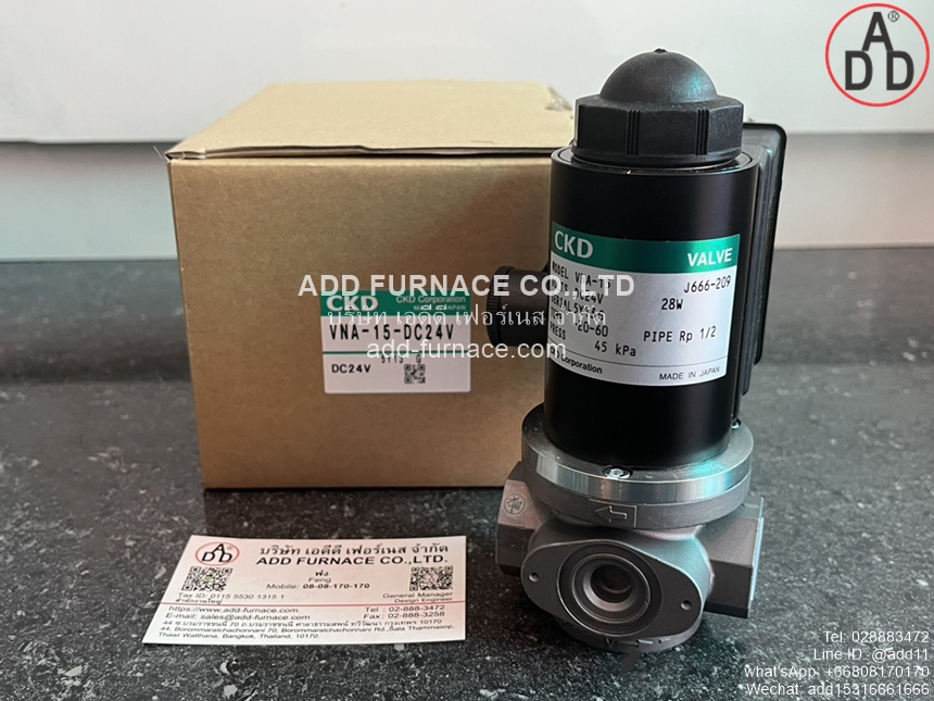 CKD MODEL VNA-15 DC24V (1) 